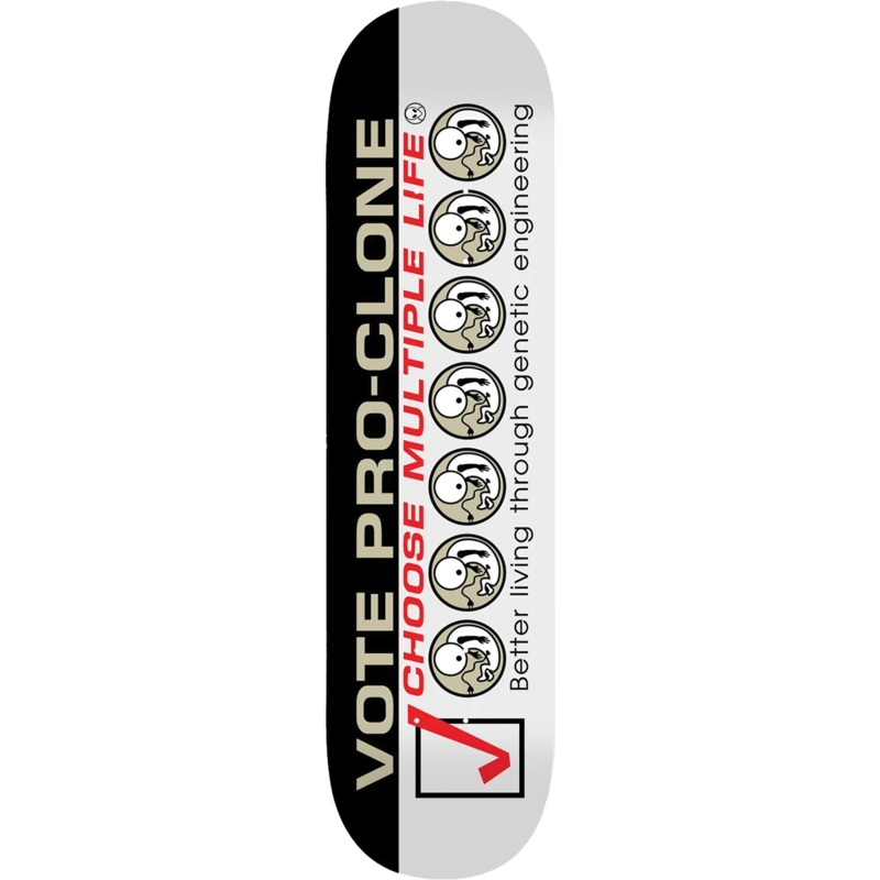 Alien Workshop Vote Pro-Clone Deck – 8.0