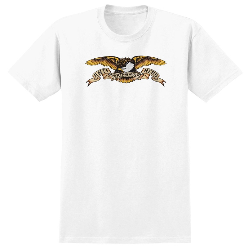 ANTIHERO EAGLE T-SHIRT WHITE SMALL