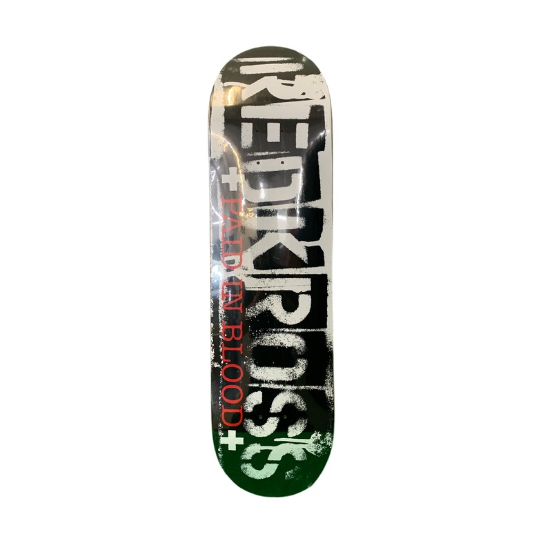 Black Label 2004 Red Kross Paid in Blood 8.5″ Classic Skateboard Deck
