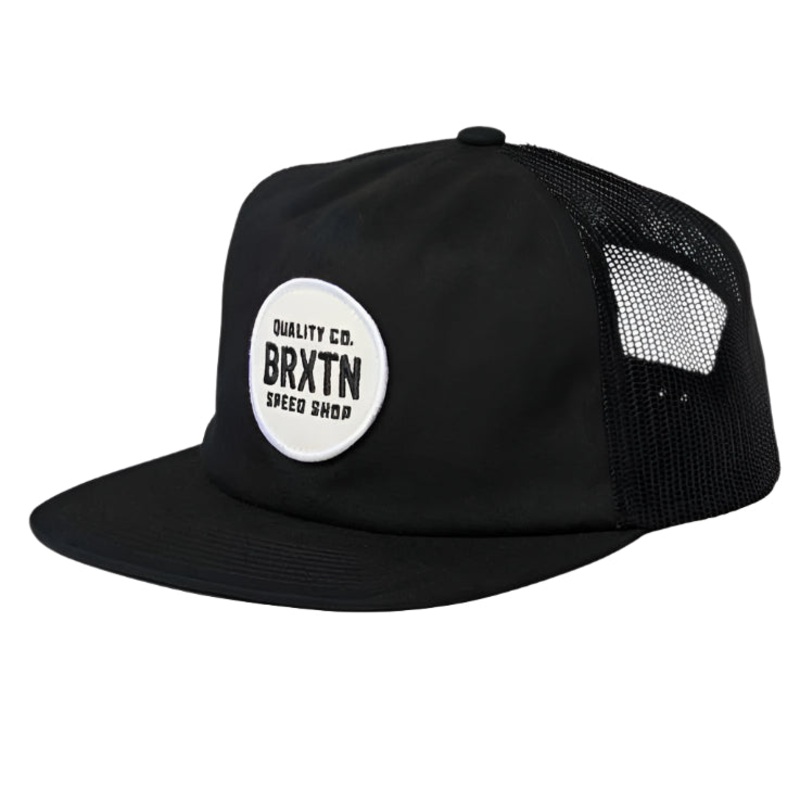 BRIXTON GATEWAY TRUCKER HAT BLACK/BLACK