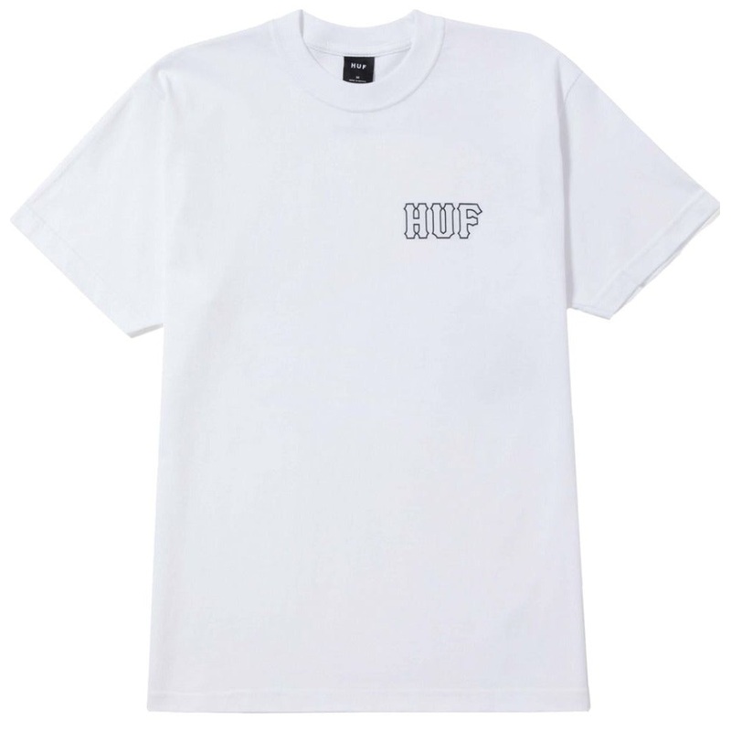 HUF SET H T-SHIRT WHITE SMALL