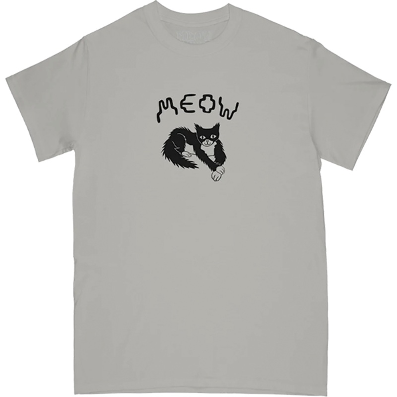 MEOW CROSS PAW SS L-ICE GREY