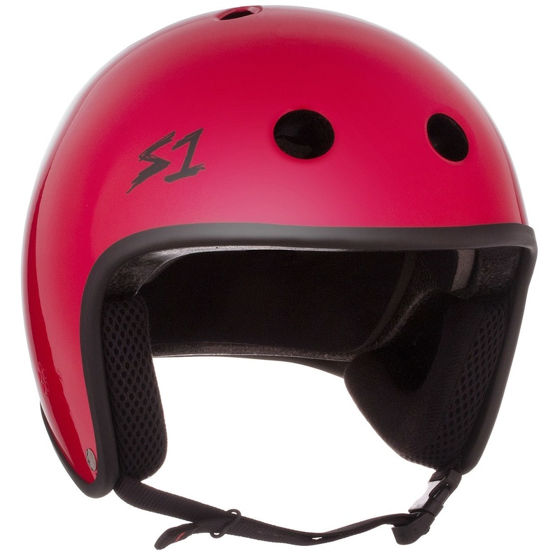 S1 Retro Lifer Helmet – Red Gloss X-Small (20.5″) Red