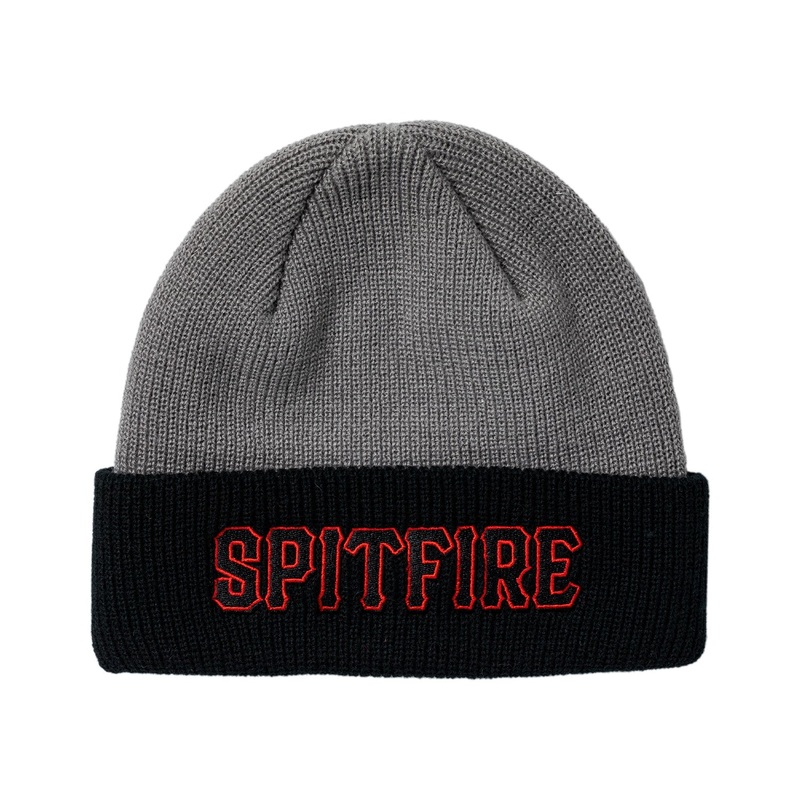Spitfire Spitball Beanie O/S Charcoal