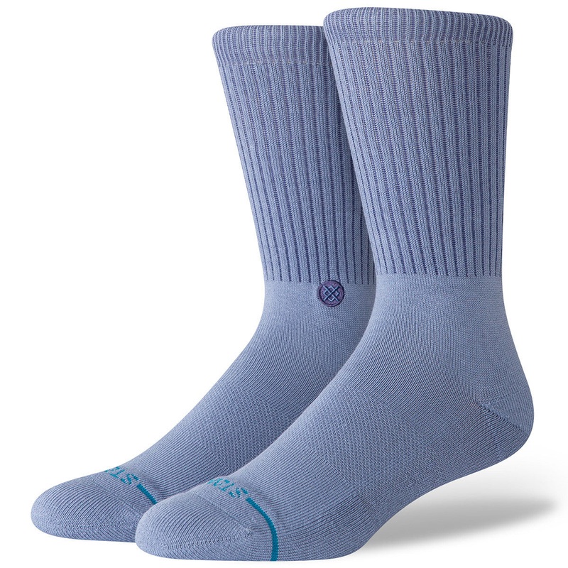 STANCE SOCKS ICON STONE BLUE SMALL