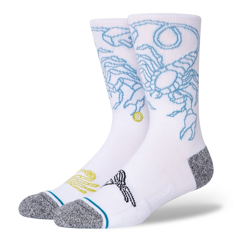 STANCE SOCKS INFINIKNIT SCORP PLUG WHITE LARGE