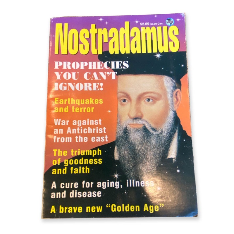 Vintage Nostradamus Prophecies You Can’t Ignore Booklet 2001