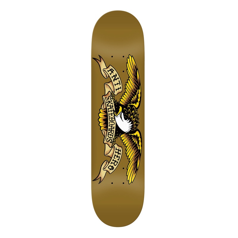 Antihero Classic Eagle Deck 8.06″ Brown