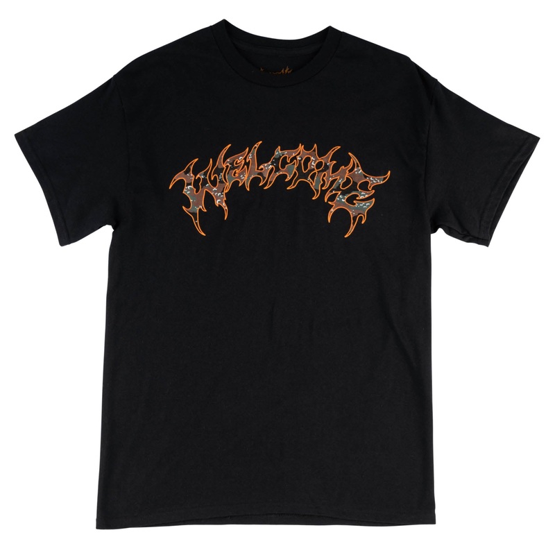 Barb Fill Printed Tee – Black/Camo Small