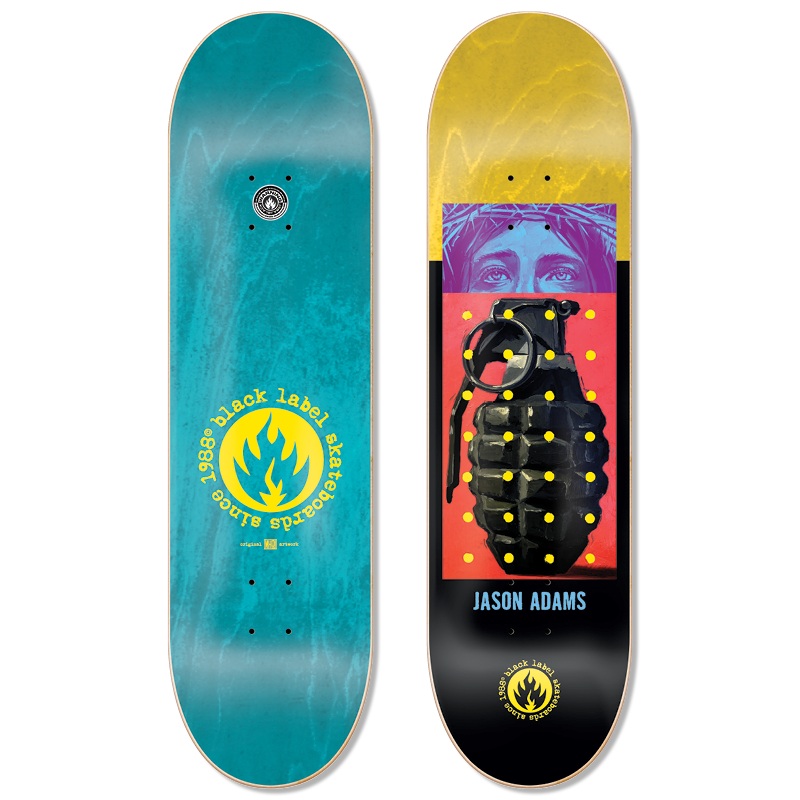 BLACK LABEL DECK – JUXTAPOSE ADAMS (8.68′”) 8.68″