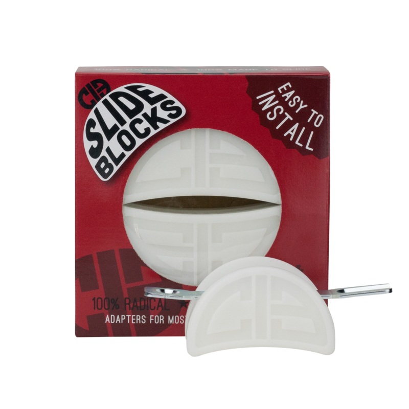 Chicks In Bowls White Slide Blocks S