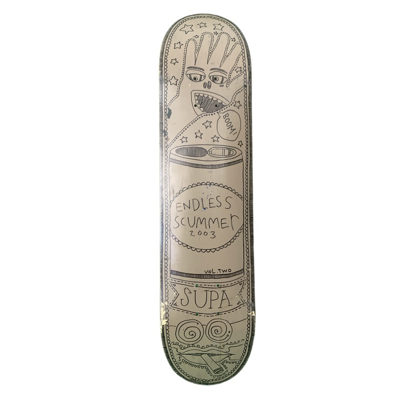Custom Artist Deck Endless Summer Danny Supa 7.5″ Classic Skateboard Deck