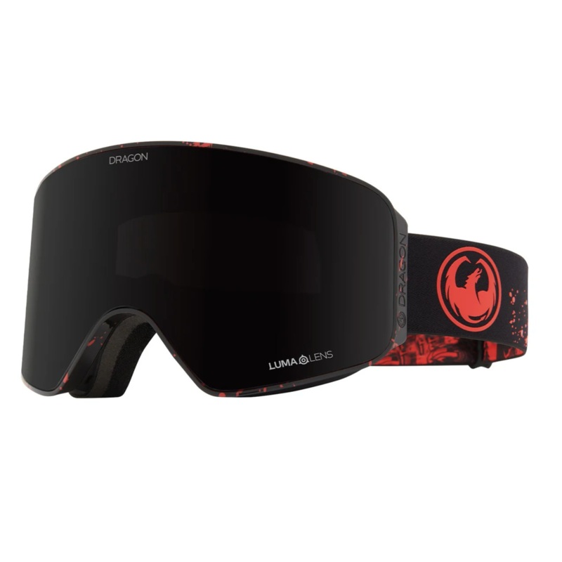 DRAGON SNOW GOGGLES – NFX MAG OTG – Kaiju Lumalens Midnight & Lumalens Light Rose Lens