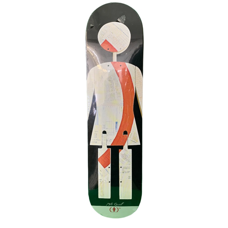 Girl x (RED) Mike Carroll Right Special Edition 7.75″ Classic Skateboard Deck