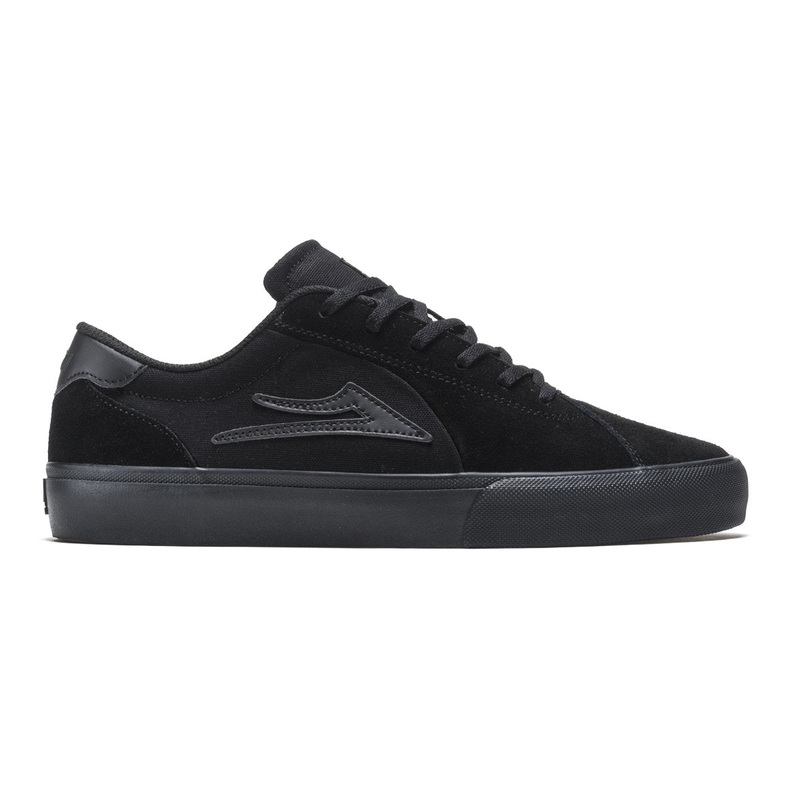 Lakai Shoes Flaco II – Black/Black Suede 7 Black