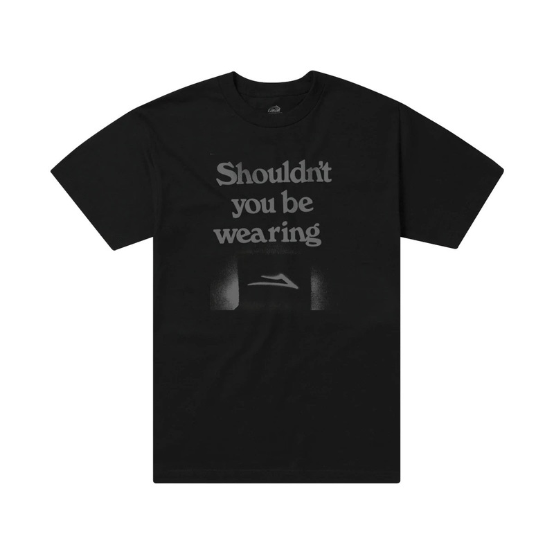 Lakai Shouldn’t You T-Shirt – Black S Black