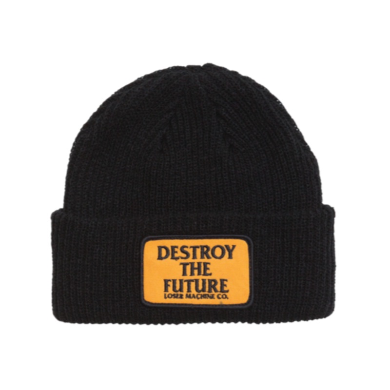 LOSER MACHINE TOKEN BEANIE BLACK