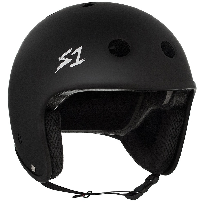 S1 Retro Lifer Helmet – Black Matte X-Small (20.5″) Black
