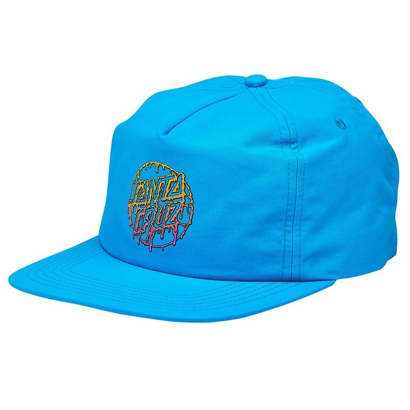 SANTA CRUZ SNAPBACK TOXIC DOT NEON BLUE