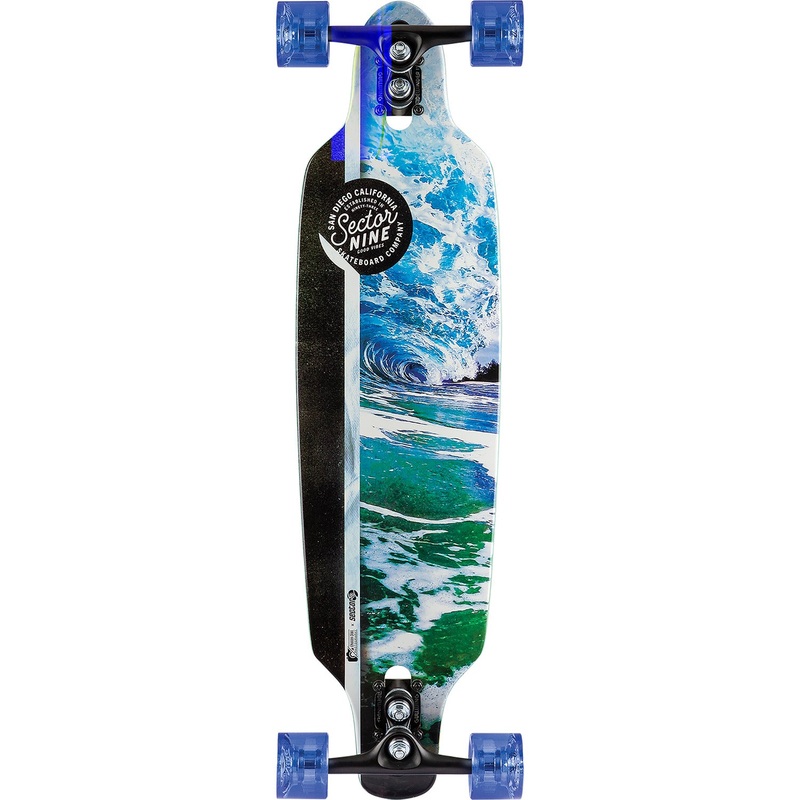 Sector 9 Flux Mini Fractal Complete Longboard – 8.75″