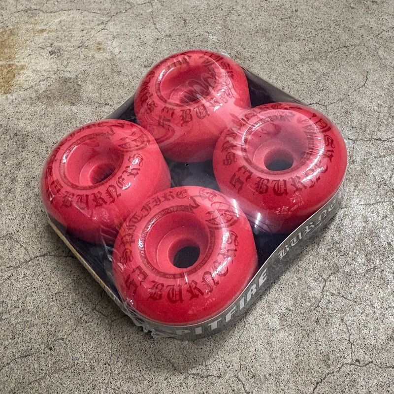 Spitfire Burner Wheel 53mm (Red Dipped) 53mm