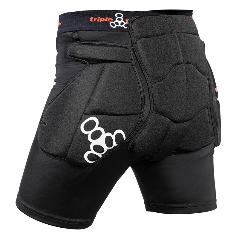 Triple 8 Bumsaver 2 Impact Short – Black Small