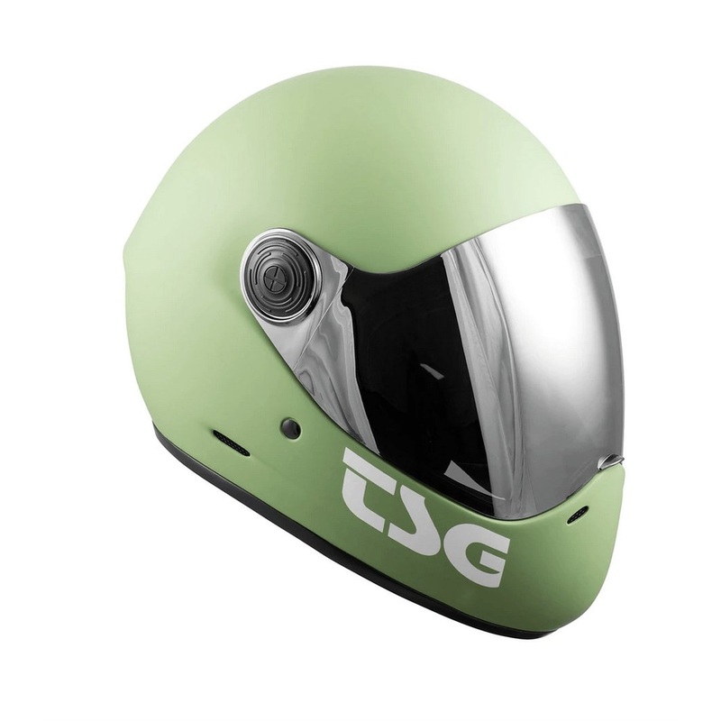 TSG: Pass Pro Longboard Helmet (Matte Fatigue Green) Small