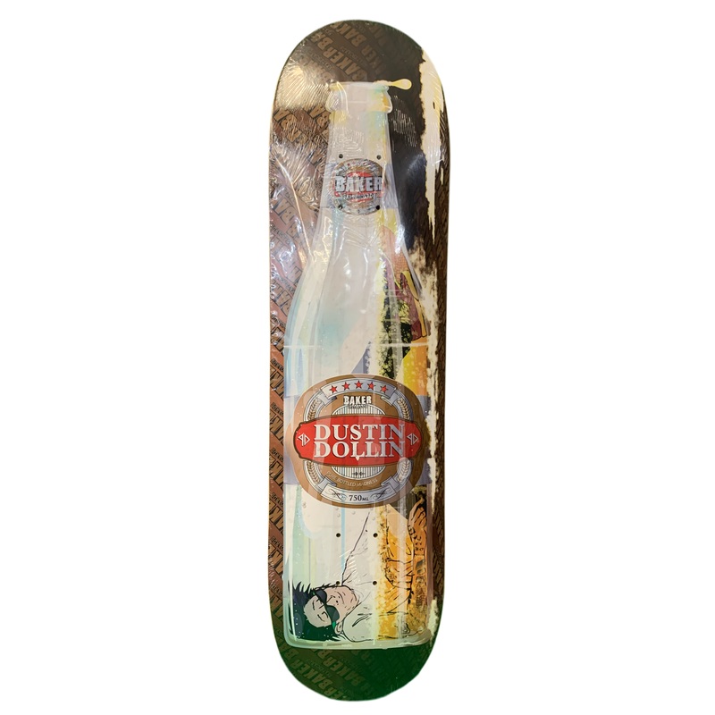 Baker Dustin Dollin 40 Ounce 8″ Classic Skateboard Deck