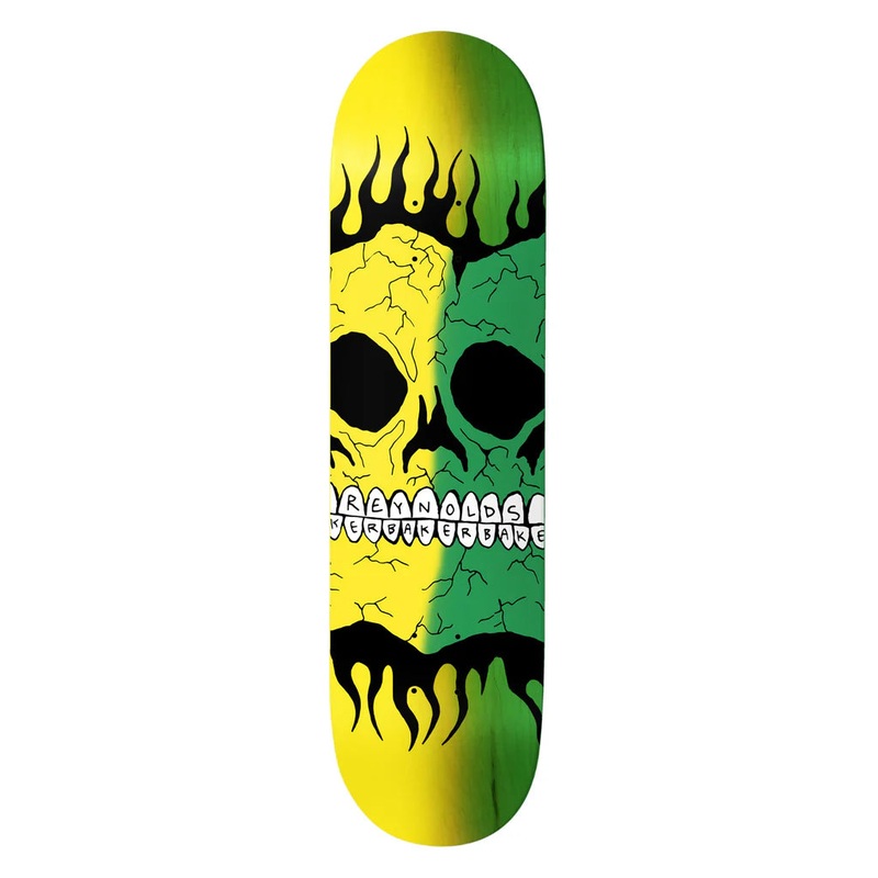 Baker Reynolds Rasta Skull 8.3″