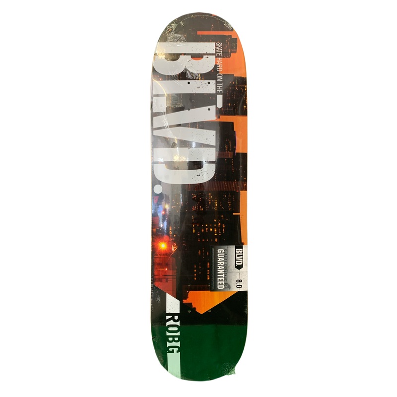 Boulevard Rob G Gonzalez Skyline Logo 8″ Classic Skateboard Deck