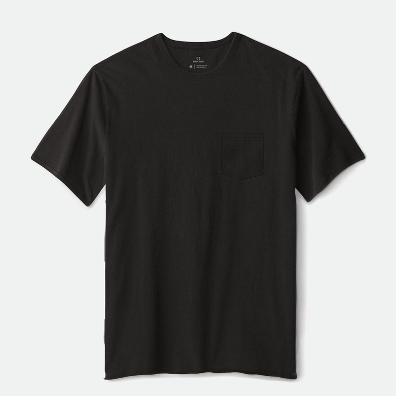 BRIXTON BASIC S/S TLRT – BLACK SMALL