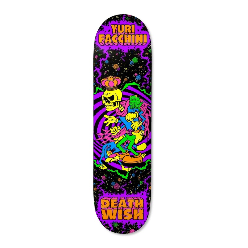 Deathwish Yuri Lords of the Underworld Skateboard Deck – 8.1