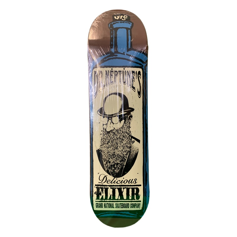 Grand National Dr Neptunes Elixir Classic Skateboard Deck 8.25″