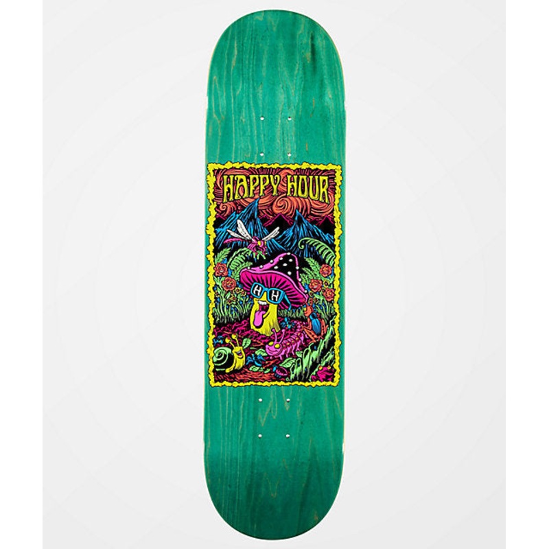 HAPPY HOUR DECK – BLACK LIGHT MUSHROOM (8.3″) 8.3″