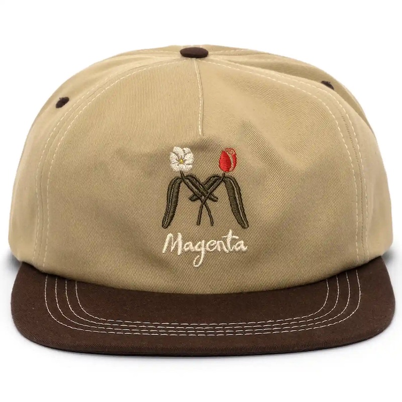 MAGENTA LOVER SNAPBACK BEIGE