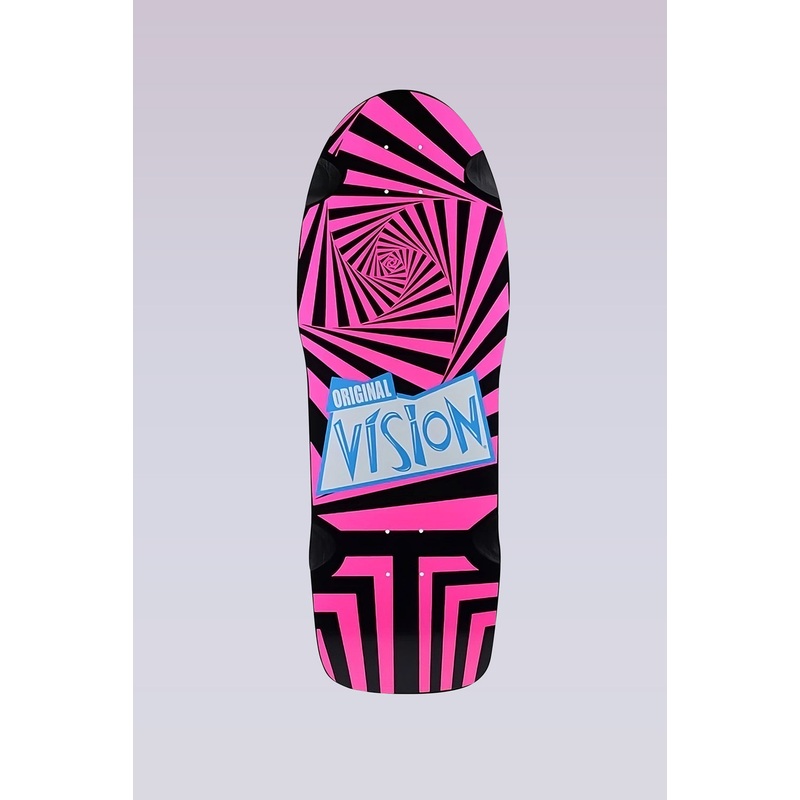 Original – Skateboard Deck – 10″X30″ – Black/Pink