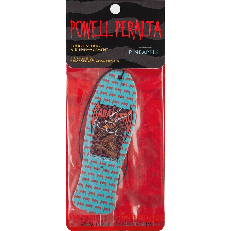 Powell Peralta Caballero Street Dragon Blue/Red Air Freshener – Pineapple Scent