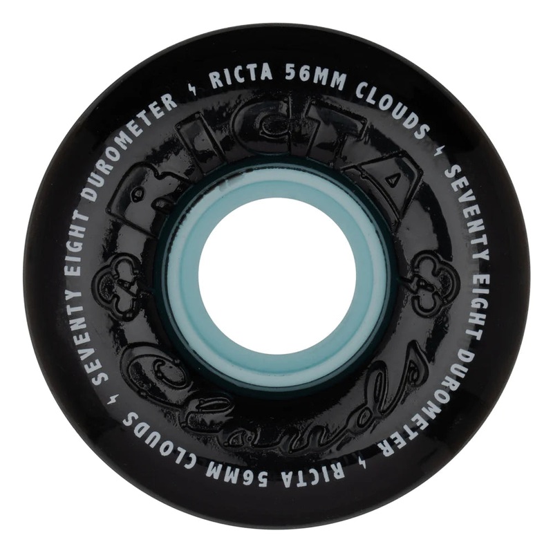 RICTA WHEELS CLOUDS BLACK/BLUE 78A (56MM) 56MM