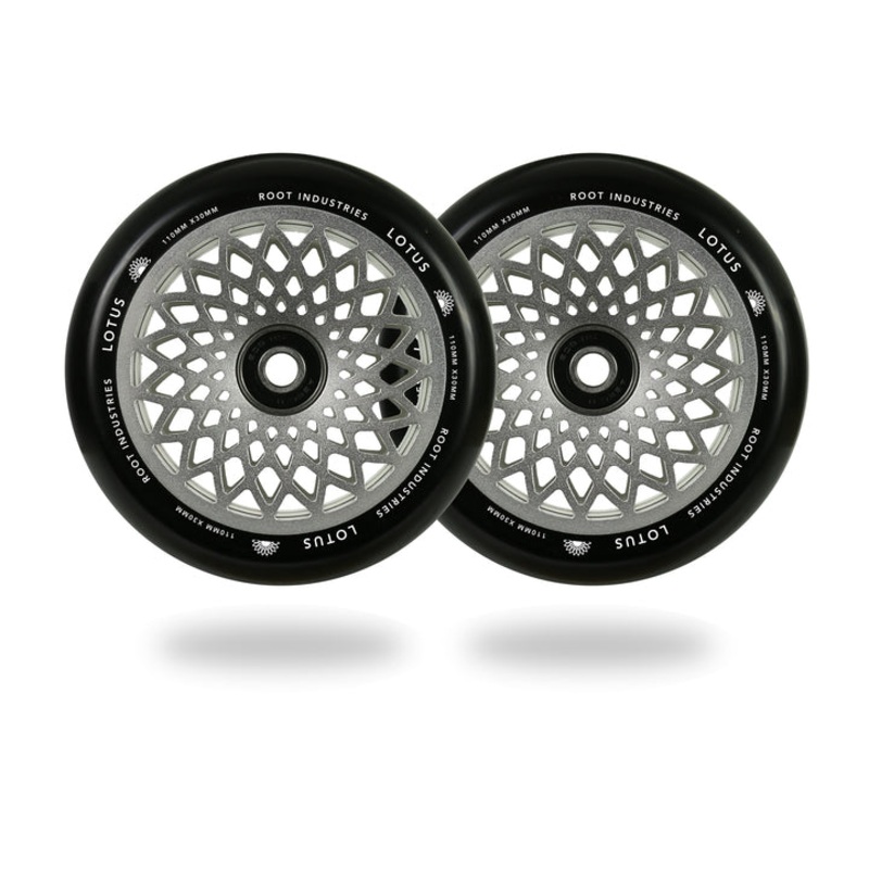 Root Industries 110mm X 30mm Lotus Wheels – Raw (Pair)