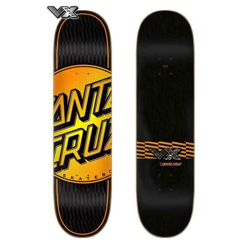 SANTA CRUZ TOTAL DOT VX TECHNOLOGY DECK (8″/8.5″/8.8″) 8″ YELLOW