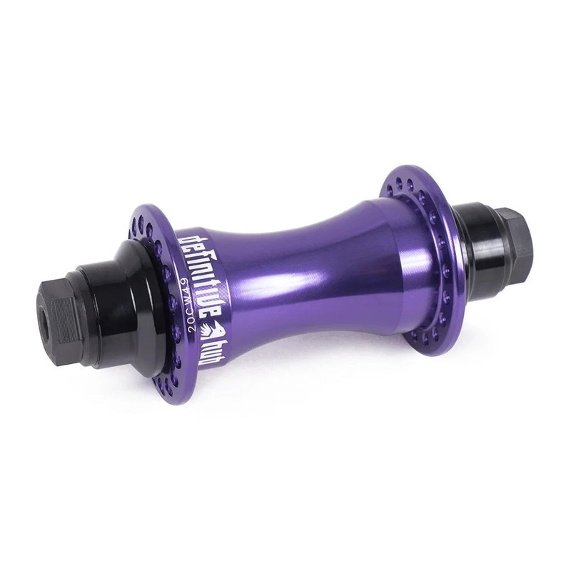 Shadow Conspiracy BMX Definitive Front 36H Hub – Skeletor Purple