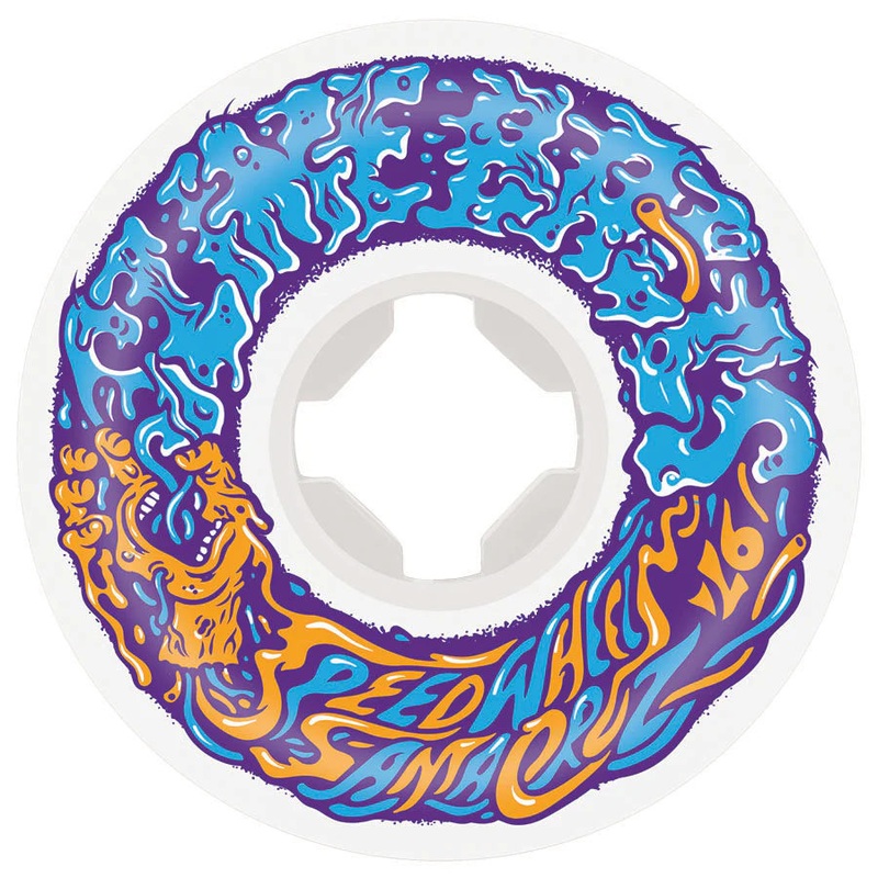 Slime Balls Vomit Mini II 97a 56mm White Skateboard Wheels