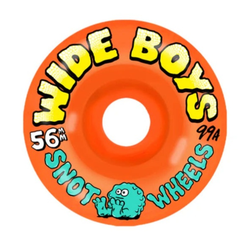 SNOT WHEELS WIDE BOYS 99A ORANGE (56MM) 56MM