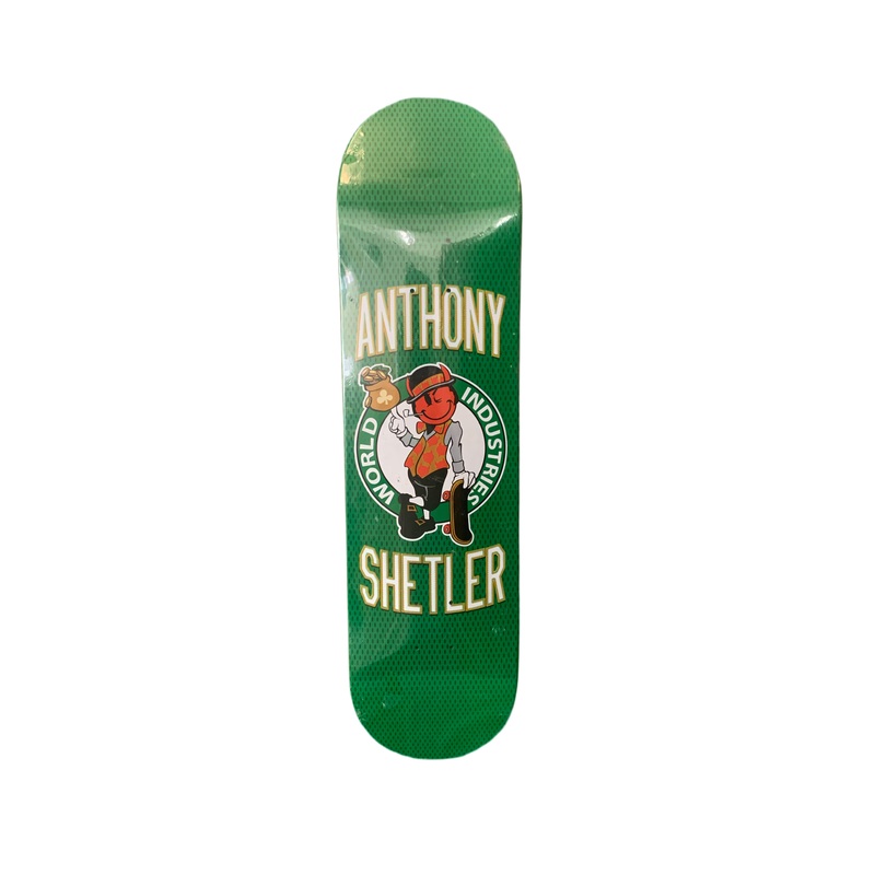 World Industries Anthony Shelter Boston Celtics 8.125″ Classic Skateboard Deck