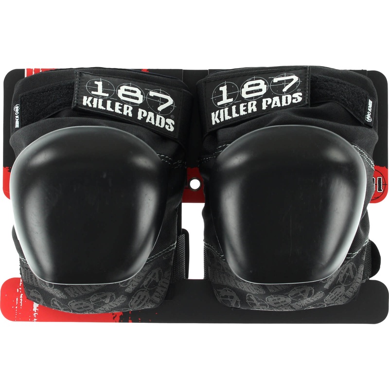 187 Killer Pads Junior Pro Knee Pads – Black/Black