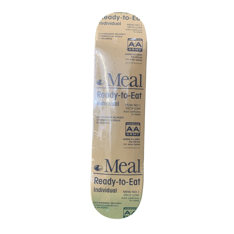 America’s Army MRE Pack 7.75″ Classic Skateboard Deck