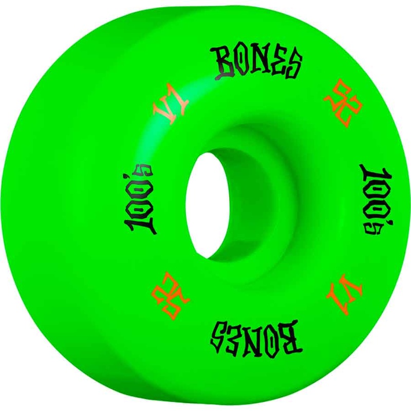 BONES WHEELS – 100’S OG FORMULA GREEN 100A (52MM) 52MM