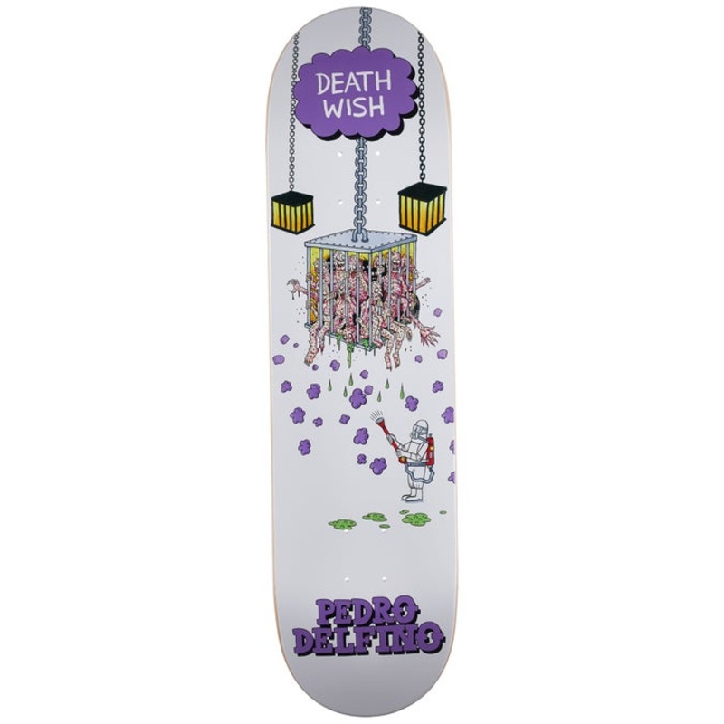 DEATHWISH DECK PEDRO DELFINO QUARANTINE (8.125″) 8.125″