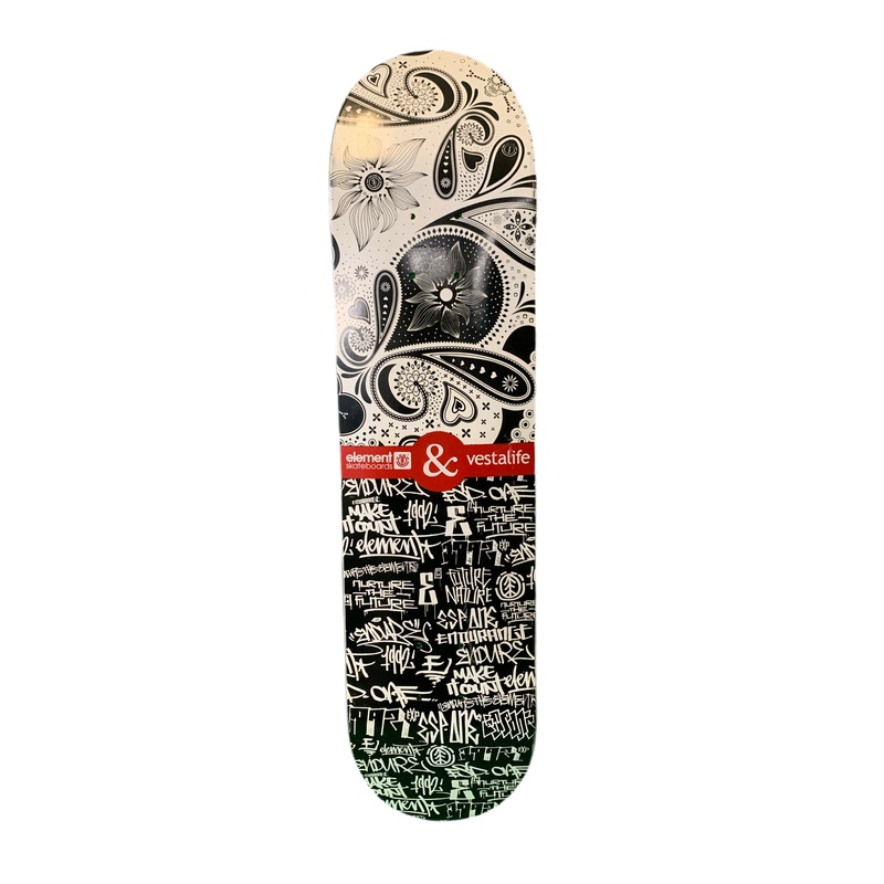 Element x Vestalife Paisley 2008 7.75″ Classic Skateboard Deck
