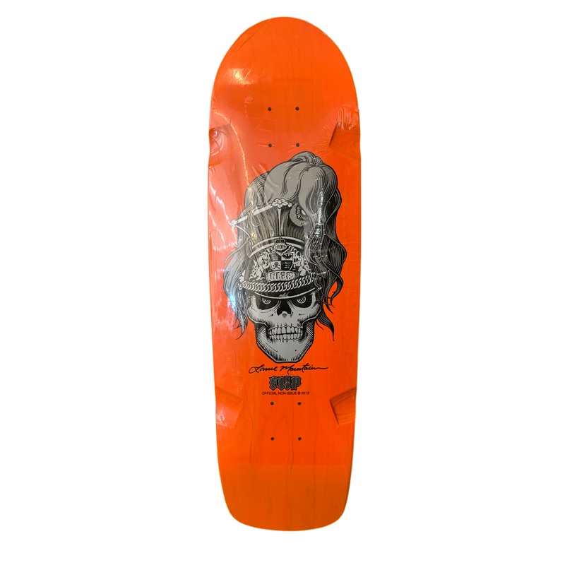 Flip Lance Mountain Brigadier Orange Stain Official Non-Issue 2013 9.5″ Classic Skateboard Deck